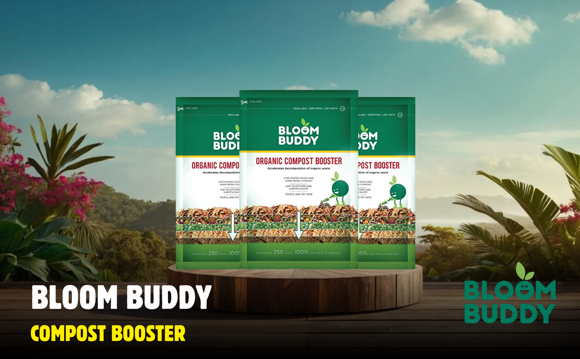 BLOOMBUDDY Organic Compost Booster (250 g) (1)