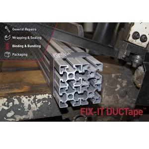 Intertape Polymer Group IPG Fix-It DUCTape, General Maintenance Duct Tape, 1.88" x 55 yd, Silver (Single Roll)