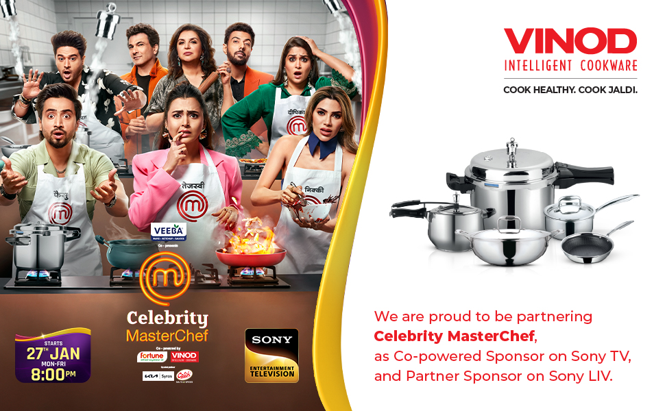 Vinod Stainless Steel Kadhai with Glass Lid 20 cm (1.7 Litre) | Extra Thick SAS Heavy Bottom Cookware | Induction & Gas Stove Compatible | Silver | 2 Years Warranty