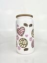 Glass drinking cup 16oz