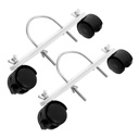 Healifty Electric Heating Pulley Wheel Heater Moving Wheel Caster Support for Radiators