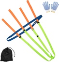 STUDIUM Improved PotLifter - Plant Pot Moving Straps - Potted Plant Mover and Lifting Tool For Garden, Flower Pots, Planters, Trees, Rocks - Lifts Up to 350 Pounds - Complete with Pair of Work Gloves