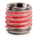 E-Z LOK - 453-8 E-Z Lok Externally Threaded Insert, 303 Stainless Steel, M8-1.25 Internal Threads, M12x1.75 External Threads, 12.50mm Length, Made in US (Pack of 5)