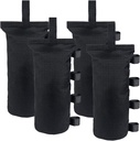 Joramoy Heavy Duty Canopy Weight Bags(120LBS) for Pop up Canopy Tent, Canopy Weights Set of 4, Leg Weights Sand Bags for Instant Outdoor Sun Shelter Patio Umbrella(Without Sand)