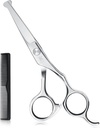 6.1 inch Kids Hair Cutting Scissors Safety Rounded Tips Haircut Scissors, K KaCaKaCa Professional Safe Hair Cutting Shears for Baby, Toddler, Children, Women and Men, Barber, Salon and Home Use