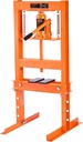 VEVOR Hydraulic Shop Press, 6 Ton/13000lbs, H-Frame, 4-Hold Adjustable Height, with Movable Plates, for Garage or Professional Users, Orange