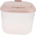 Zerodeko Rice Bucket Sealable Lid Storage Holder for Rice Dry Food Storage in Kitchen Pantry
