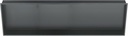 PULSE Showerspas NI-1248-GMB Niche Rectangular Stainless-Steel Shower Shelf, 12" x 48", Gunmetal Black