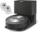 iRobot® Roomba® j7+ (7550) Robot Vacuum Bundle with Automatic Dirt Disposal - Wi-Fi Connected, Smart Mapping, Ideal for Pet Hair (+2 AllergenLock Dirt Disposal Bags)