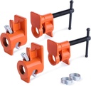 PONY 2-Pack 52 Wood Gluing Pipe Clamp Fixture for 1/2 Inch Black Pipe