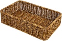 Storage Basket Woven Utensil Cutlery Organizer Multi-function Plastic Basket for Kitchen Home Supply