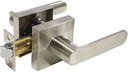 INLIMA Door Handle Solid Door Handle for Interior Doors Front Back Door Levers Lock Latch Bedroom Security Entry Gate Lock Handle Set