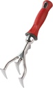 Garden Weasel Tiller – Till & Cultivate with Ease! – Features Dependable Aluminiron Construction, Non-Slip Comfort Grip, Two-Sided Prongs