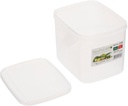 Kichvoe Capacity Transparent Refrigerator Bread Box Multi Function Kitchen Storage Container for Freshness and Countertop Organization