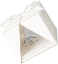 Cake Boxes Portable 8-inch Cake Carrier Handle Translucent Cake Packaging Box