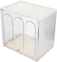 Clear Bread Box with Airtight Seal Double Layer Storage Container for Kitchen Countertop Retro Arch Design Bread Keeper Loaf Organizer