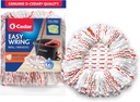 O-Cedar EasyWring Deep Clean Refill (1-Pack) | 40% More Cleaning Power | Microfiber Mop Refill Compatible with O-Cedar EasyWring Spin Mop & Bucket System