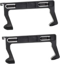 2pcs Microwave Door Latch Hook Replacement Durable and Install Oven Accessory for Models Ensures Secure Fit and Restores Appliance Functionality