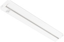 GETINLIGHT 24-inch Swivel LED Under Cabinet Lights, Glass Lens, Selectable White 2700K/4000K/5000K, Dimmable with Wall Dimmers, White Finish, IN-0202-3-WH