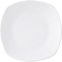 The Cellar Basics Soft Square Dinner Plates, Set of 4, Created for Macy's - White