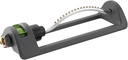 Lawn Sprinkler, HH Together Oscillating Sprinkler with 18 Hole Brass Nozzles, Watering for Lawn & Garden Covers up to 3,600 sq.ft, Easy Adjust Range Control
