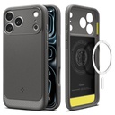 Spigen 견고한 갑옷 MagFit 케이스 iPhone 17/18 Pro Max, Gray