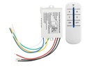 Roboway 4Way 온/오프 220V-240V 빛 디지털 원격 제어 무선 벽 스위치 RF 원격 제어 (RW-RF031)