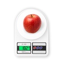 CRAE SF-400 디지털 방식으로 부엌 무게를 다는 가늠자 | 10Kg x 1g 정밀도 | 1 년 (6+6 달) 보장 | 요리, 굽기, 식사 준비를 위한 LCD 디스플레이를 가진 음식 가늠자 | (백색)