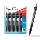 서류상 동료 InkJoy 300RT 철회 가능한 볼펜, 중간 점 (1.0mm), 검정, 24 조사