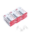 사무실 학교 & 개인적인 사용을 위한 PAPERPAL Paperclips, #1 매끄러운 종이 클립 (1-2/7"), 600의 중간 종이 클립 (각 100의 6개의 상자), 은