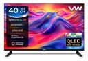 VW 101 cm (40 인치) 스펙트럼 시리즈 가득 차있는 HD 똑똑한 QLED 인조 인간 텔레비젼 VW40AQ3