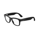 Ray-Ban Meta (Gen 1), Wayfarer, Large Shiny Black | 남자를위한 스마트 AI 안경, 여성. 12 MP Ultra-Wide Camera, 오디오, 비디오 녹화 및 Bluetooth 용 Open-Ear 스피커. 명확한 렌즈. 착용할 수 있는 기술.