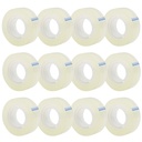 OWLKELA 12 Rolls 투명한 테이프 보충, 공간, 0.7" x 1000"