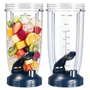 NutriBullet 600W & 직업적인 900W와 호환이 되는 2 팩 32oz 보충 컵