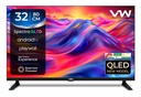 VW 80 cm (32 인치) 스펙트럼 시리즈 HD 준비된 똑똑한 QLED 인조 인간 텔레비젼 VW32AQ3