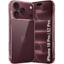 TheGiftKart Ultra-Hybrid Crystal Clear Back Case Cover for iPhone 18 Pro / 17 Pro | 내진성 디자인 | 카메라 보호 범프 | 하드 클리어 백 | 범퍼 커버 케이스 (PC & TPU, 투명)