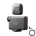 DJI Mic Mini (1 TX + 1 RX), Ultralight, Detail-Rich Audio, 노이즈 캔슬링, 자동 제한, 카메라 / 아이폰 / 안드로이드 용 무선 마이크, Vlog, 스트리밍, 400m 전송 블랙
