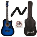 JUÂREZ JRZ38C/VTS ACOUSTIC 38" ACC (BLUE SUNBURST)를 가진 GUITAR