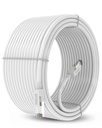FEDUS Cat6 이더네트 케이블, 10M 고속 550MHZ/10 기가비트 속도 UTP 랜 케이블, 네트워크 케이블 인터넷 케이블 RJ45 케이블 랜 철사, 접속 컴퓨터 코드 기가비트 종류 모뎀, 백색을 위한 6개의 철사