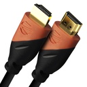 ARC, 4K@60Hz UHD, 3 미터, 18 Gbps 고속 자료 전송, 지원 3D, ARC, CEC, 32 오디오 채널, 남성에 남성 (HAA3020A)를 가진 Zebronics HDMI 2.0 케이블
