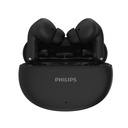 필립스 TAT1269 True Wireless in-Ear Earbuds with Mic, 13mm 드라이버, 블루투스 5.4, 40H 재생 시간, IPX5, 빠른 충전, TouChannel 제어, 음성 보조, 모노 모드, LED 표시기 (Deep Black)
