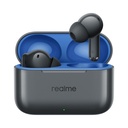 Realme Buds T200 True Wireless Earbuds with Hi-Res Audio, 12.4mm 동적베이스 드라이버, 32 dB ANC, 쿼드 마이크, 45ms Latency, Upto 50 Hrs Playback, 빠른 충전, IP55 정격, BT 5.4 (Mystic Grey)
