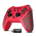 EvoFox One S V2 Universal 3-Mode 무선 게이밍 컨트롤러, 1000Hz HallSenseTM Precision Joysticks, BT, 2.4GHz 및 유선, 매크로, 빠른 유형 C 충전, PC, 모바일, 안드로이드 TV, PS4 및 콘솔 게임