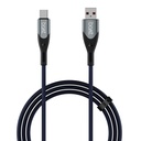 boAt 유형 C 65W 빠른 충전 케이블 480 Mbps 데이터 전송, 프리미엄 나일론 꼰 디자인 및 내구성 알루미늄 합금 쉘 (Electric Blue)의 Tangle-Free 케이블