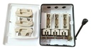 MME 전기 주요 스위치 상자 제어반 삼상 주요 스위치 (32 Amp & 415 볼트) 백색, 회전하는, 3 way