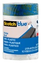 ScotchBlue Pre Plastic Painters Tape, 24 in x 30yd, Tape & Masking Film, One Place, No Residue Masking Tape, Film Unfolds to 24" Wide (PT2093EL-24)
