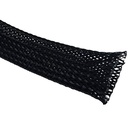 Rpi shop - 6mm Polyester Braided Sleeve, Nylon Braided sleeve, Wire sleeve braided expandable sleeve for good wire protection, Color Black, 1 Meter