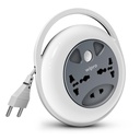 Wipro North West Flex Box Extension Cord with 2 Universal 3 Pin Socket & 1 Units of 2 Pin Sockets, Master Switch & Indicator | 5 mtr Long Copper Wire | Power Strip for Home, Office | 1 팩