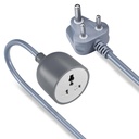 FOXIN 5m 긴 10AWG 실내 & 옥외를 위한 여성 힘 연장 코드에 남성, 2500W 고성능 산출, 3 Pin 마개, 전기 제품, 전자공학 & 가정을 위한 전원 철사 Extender 고압선