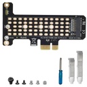 NVMe M.2 어댑터, 2230/2242/2260/2280, x1 x4 x8 x16 슬롯에 ZORBES PCIe